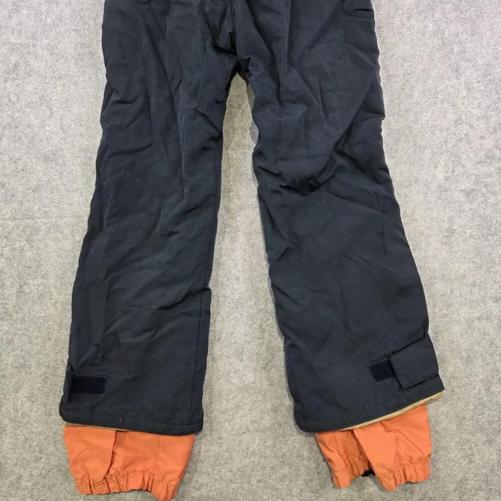Napapijri Geographic Snow Pants Mens Small Blue Insulated Ski‎ Bib Suspenders